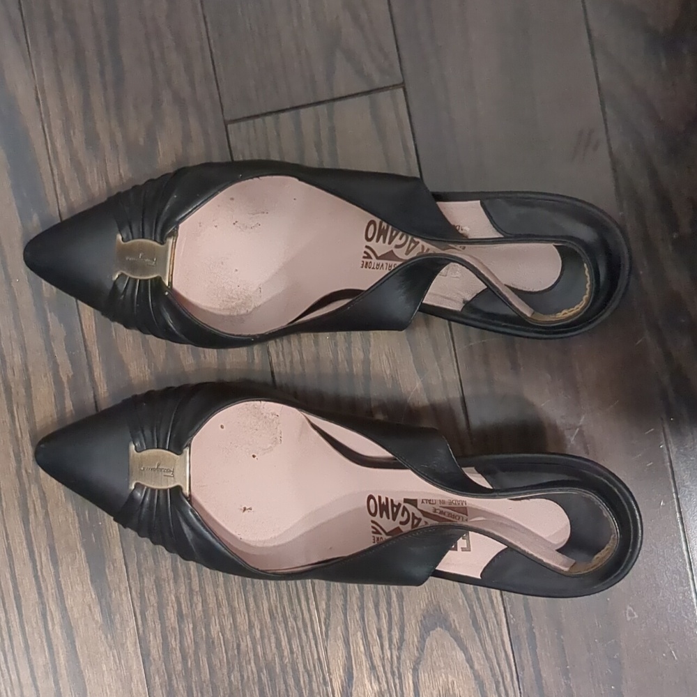 Ferragamo Kitten Heels